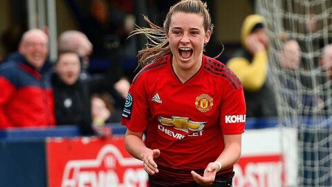 TOPPSCORER I LIGAEN: Ella Toone. TOPPSCORER I LIGAEN: Ella Toone.