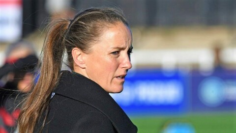 NEPPE FORNØYD: Casey Stoney. NEPPE FORNØYD: Casey Stoney.