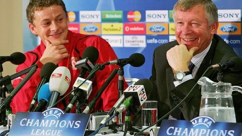 LÆRTE AV DEN STØRSTE: Sir Alex Ferguson har vært en enorm inspirasjon for Ole Gunnar Solskjær. Nordmannen har fokusert på at laget skal finne tilbake til «The United Way». Så langt har han lyktes meget godt.