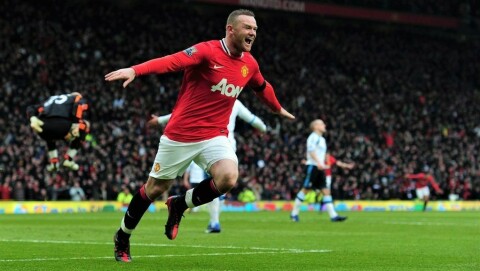 MESTSCORENDE: Med sine 253 mål er det ingen spillere i klubbens historie som har funnet nettmaskene flere ganger enn Rooney. Nærmest er Sir Bobby Charlton på 249.