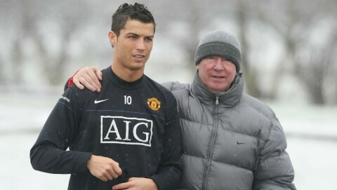 SPESIELT FORHOLD: Cristiano Ronaldo hadde en perfekt manager og lederskikkelse i Sir Alex Ferguson, men bidro også til å gjøre United til Europas og verdens beste klubb. SPESIELT FORHOLD: Cristiano Ronaldo hadde en perfekt manager og lederskikkelse i Sir Alex Ferguson, men bidro også til å gjøre United til Europas og verdens beste klubb.