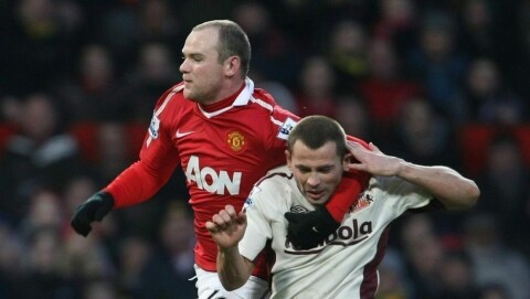 GODE VENNER: Wayne Rooney og Phil Bardsley har vært gode venner helt siden de spilte sammen i United.