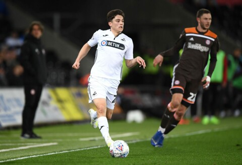 RASK: Daniel James har markert seg med stor hurtighet. RASK: Daniel James har markert seg med stor hurtighet.