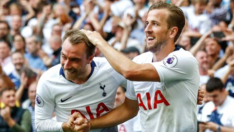 UTILGJENGELIGE: Christian Eriksen og Harry Kane.