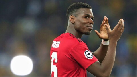 VIKAR: Paul Pogba har vært kaptein for United ved tre anledninger hittil denne sesongen.