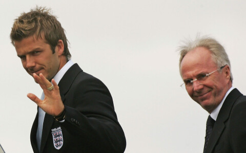 England Squad Depart For World Cup 2006