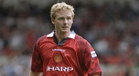 David May for United i august 1996.