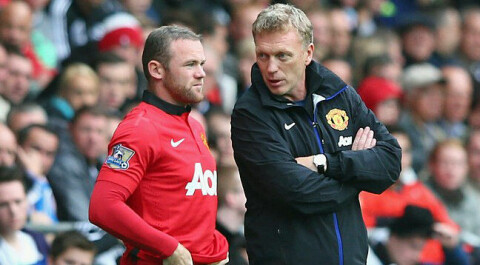 VIKTIG MANN: David Moyes var manageren som ga Wayne Rooney hans debut i Premier League da de to var i Everton.