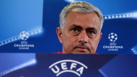 Jose Mourinho var ambisiøs på tirsdagens pressekonferanse.