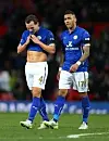 EX-REDS: Danny Simpson og Danny Drinkwater ble ikke satset på av United, men kan nå vinne ligaen med Leicester.