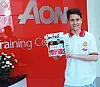 DIGGER CUPEN: Ander Herrera møtte United-supporteren på Carrington sist sesong.