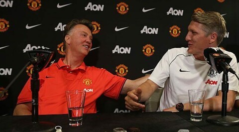 TRO PÅ SJEFEN: Schweinsteiger er sikker på at Van Gaal vil bringe suksess til United.