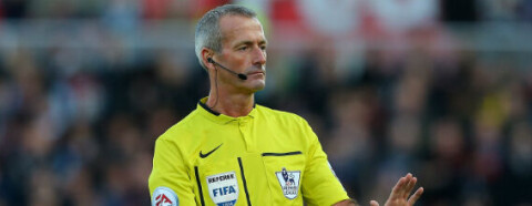RUTINERT: Martin Atkinson har dømt 150 kamper på fem år. Martin Atkinson.