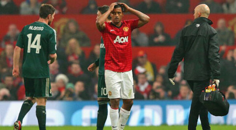 OMDISKUTERT: Nani ble utvist mot Real Madrid. Manchester United v Real Madrid - UEFA Champions League Round of 16