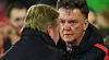 Koeman og Van Gaal fra kampen i desember.