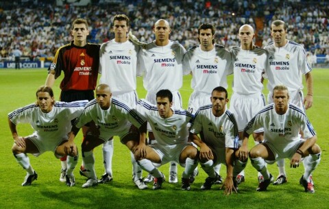 The Real Madrid team group