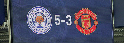 Leicester City v Manchester United - Premier League