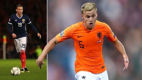 McTominay midtstopper for Skottland, Van de Beek innbytter da Nederland vant