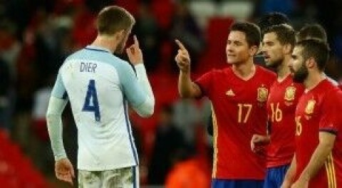 Debuten på Wembley: Ander Herrera.