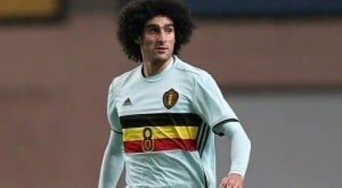 Tatt med i siste liten: Marouane Fellaini.