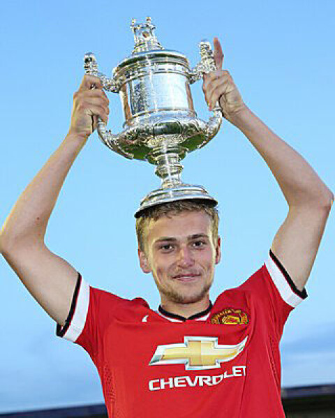 Kampens store spiller – James Wilson! Manchester United v Manchester City: Manchester Senior Cup Final