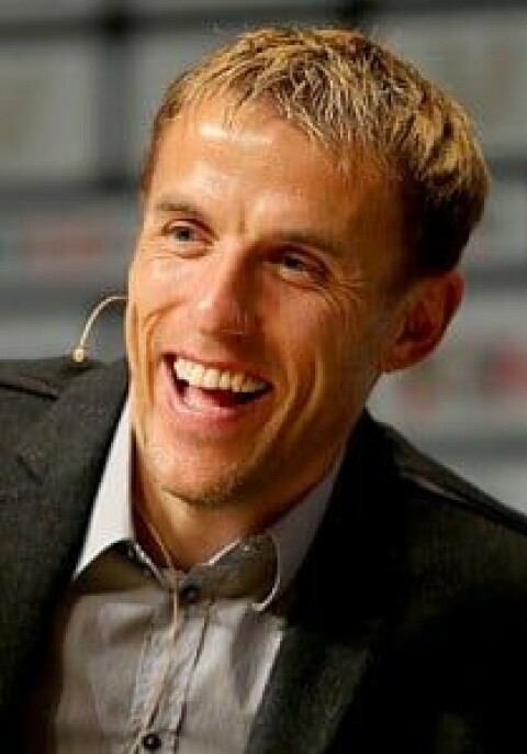 Phil Neville Soccerex - Manchester