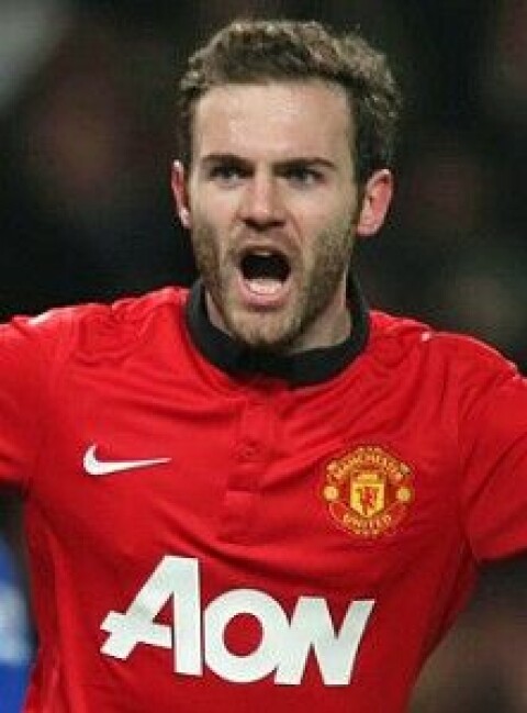Også Juan Mata kan glede seg. Manchester United v Cardiff City - Premier League