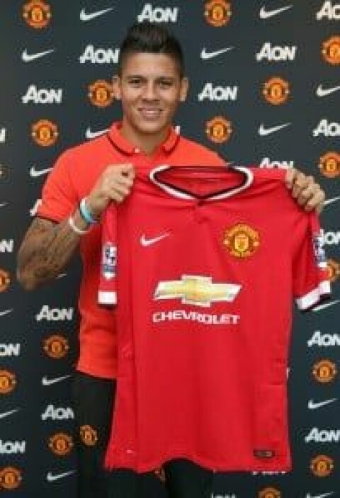 Manchester United Unveil New Signing Marcos Rojo