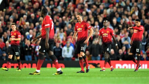 SKUFFET: Til tross for en god start på oppgjøret, tapte United til slutt 3-0 på hjemmebane mot Tottenham.