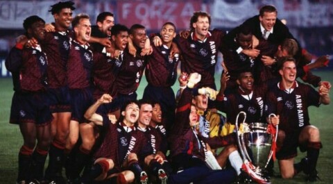EUROPAMESTERE: Dette Ajax-laget vant Champions League under Louis van Gaal.