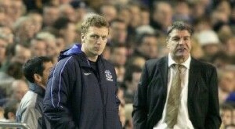 EVERTON: Moyes som Everton-manager.