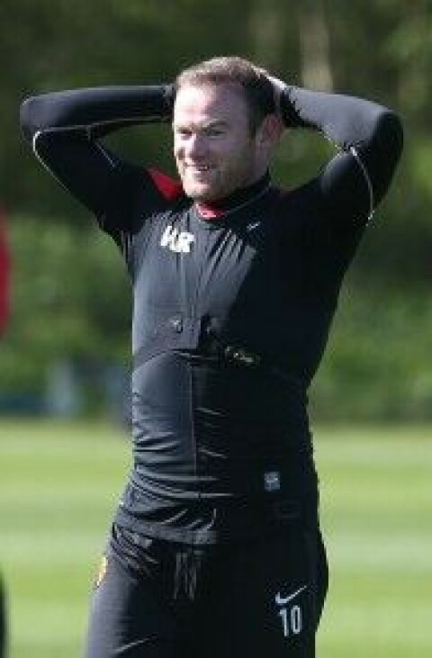 Rooney koser seg.