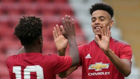 Greenwood og United herjet mot Valencia