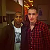 MITT MØTE MED: Jonas Kojedal Bye og Ashley Young.