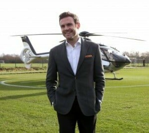 Juan Mata Arrives At Manchester United Training Ground Ahead Of Medical