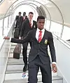 Manchester United Arrive In Hong Kong