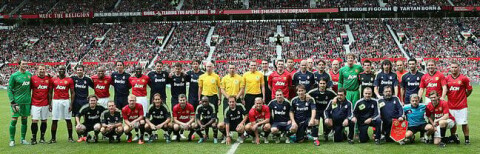 2. juni 2013 - United- og Real-legender møtes på Old Trafford.