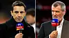 Gary Neville og Roy Keane