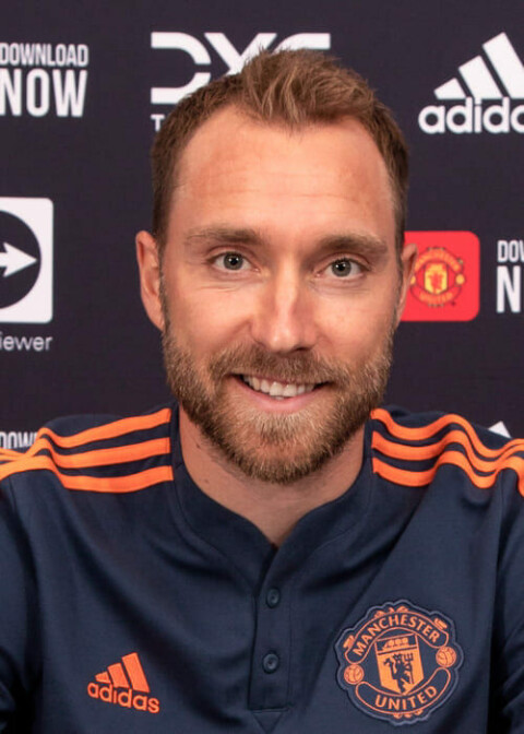 Christian ERIKSEN Manchester United Unveil New Signing Christian Eriksen