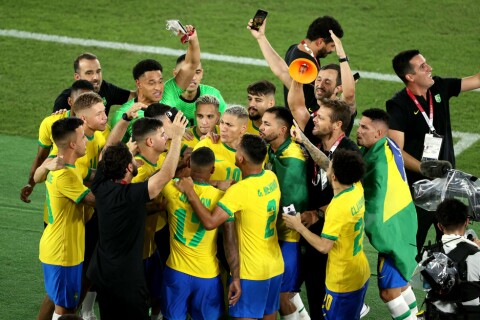 Brazil v Spain: Gold Medal Match Men's Football - Olympics: Day 15