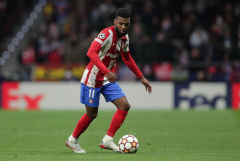 THOMAS LEMAR: Anvendelig angrepsspiller som bekle de fleste offensive roller. Atletico Madrid v AC Milan: Group B - UEFA Champions League