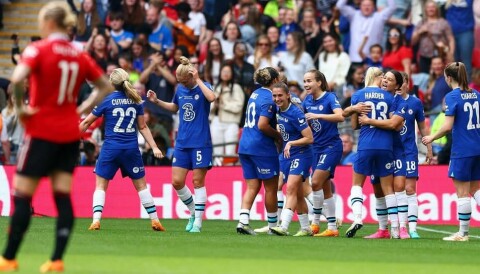 TAPTE FA-CUPFINALEN I FJOR: United kom seg til finalen, men der ble Chelsea for sterke.