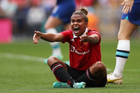 VILLE HA STRAFFESPARK: Nikita Parris. Chelsea v Manchester United: Vitality Women's FA Cup Final