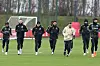 Manchester United Press Conference And Training Session