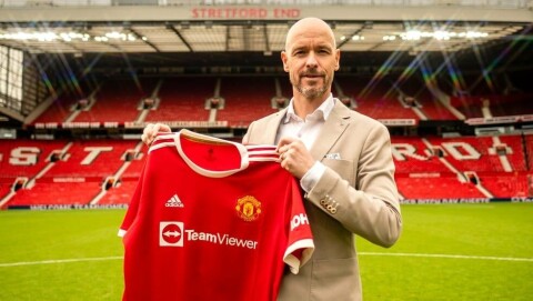 MÅ FÅ TID PÅ SEG: Erik ten Hag. tenhag230522s
