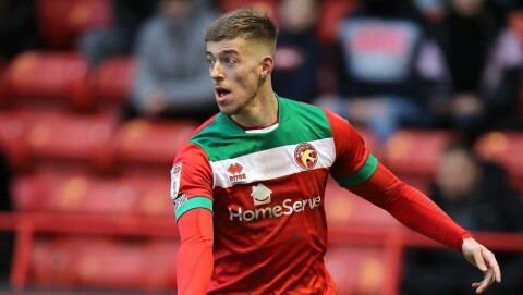 UHELDIG: Reece Devine har ikke vært helt heldig med låneoppholdene sine denne sesongen, verken i St Johnstone eller Walsall. devine050222