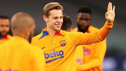 KAN BLI DEN FØRSTE SIGNERINGEN DENNE SOMMEREN: Frenkie de Jong. dejong240522