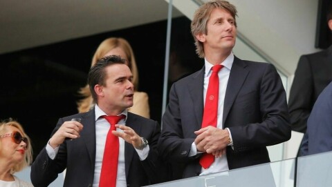 AJAX-DUO: Marc Overmars og Edwin van der Sar jobber sammen i Ajax.