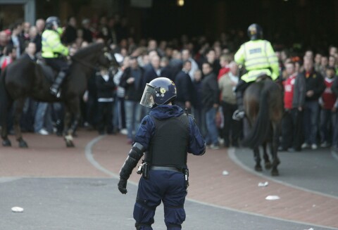 Extra Police Control For Champions League Tie