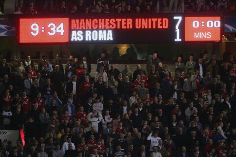 UEFA Champions League Quarter Final: Manchester United v AS Roma